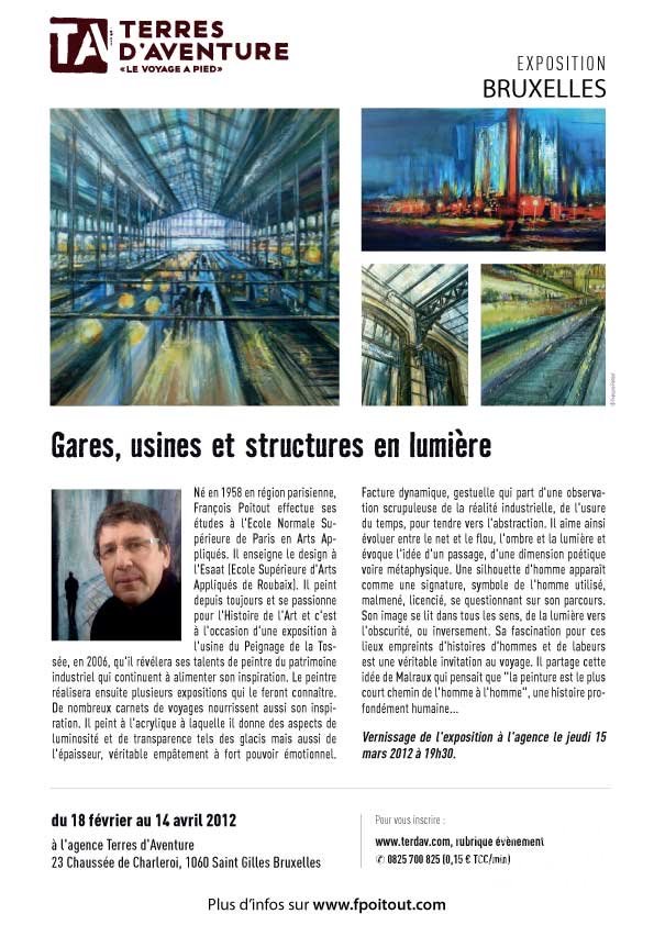 Nouvelle exposition à Bruxelles