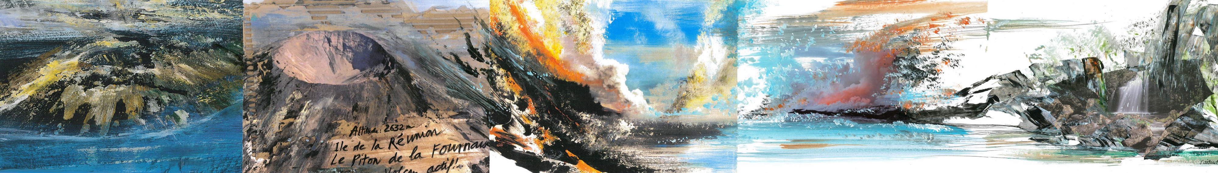 Île de la Réunion a — Carnets, carnets de voyage de François Poitout