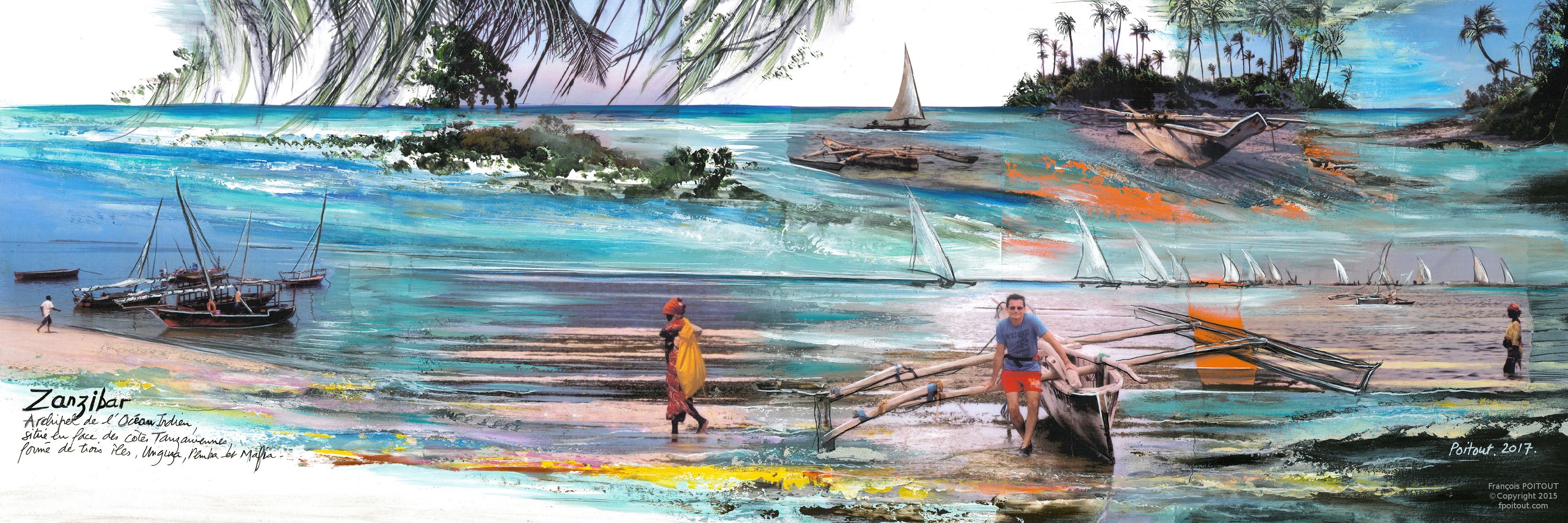 Zanzibar — Carnets, carnets de voyage de François Poitout