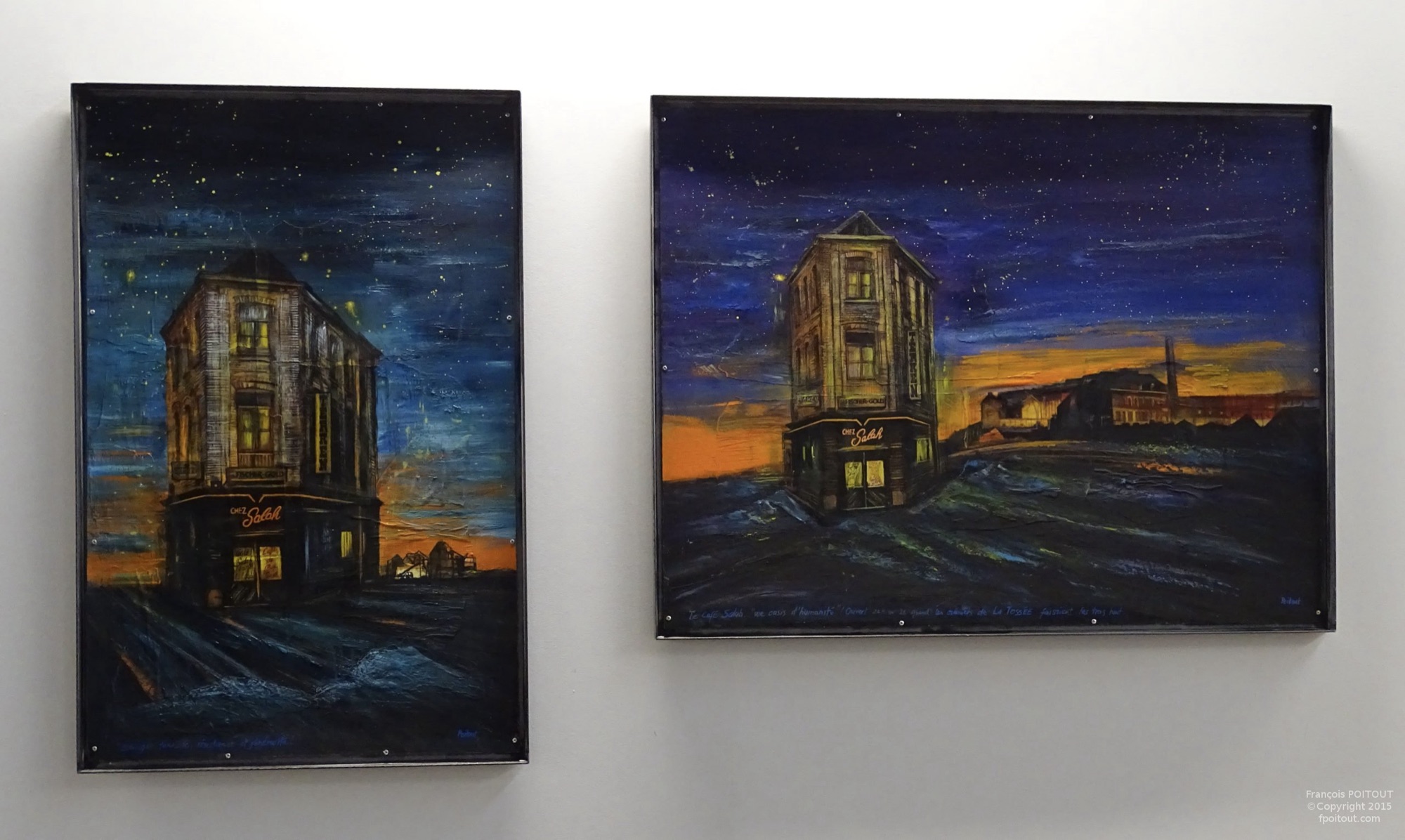 La Tossée n°3 — La Tossée, peinture de François Poitout